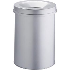 Durable Koš na papír Safe kulatý 30 litrů, šedý, 330610 Durable Koš na papír Safe kulatý 30 litrů, šedý, 330610
