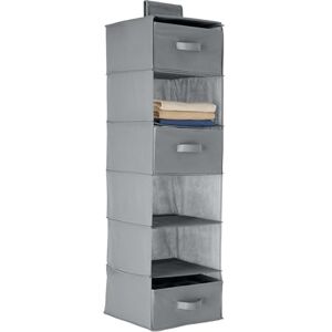 Amazon Basics Závěsné uložení pro skříň nástěnná skříň se 3 odnímatelnými zásuvkami, 6 polic, šedá, 17. 5 cm průměr 34,5 cm š x 31 cm v Amazon Basics Závěsné uložení pro skříň nástěnná skříň se 3 odnímatelnými zásuvkami, 6 polic, šedá, 17. 5 cm průměr 34,5 cm š x 31 cm v