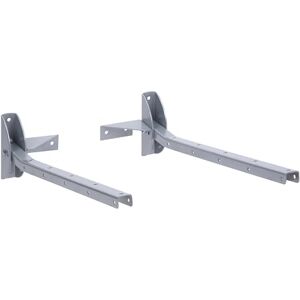 Sauvic 89430 – Stojan na prádlo na stěnu, šedý, skládací, 54 cm. Sauvic 89430 – Stojan na prádlo na stěnu, šedý, skládací, 54 cm.