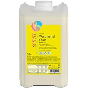Sonett Prací prostředek Color Mint & Lemon, 5 litrů Sonett Prací prostředek Color Mint & Lemon, 5 litrů