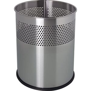 Helit H2515700 koš na papír "the dot" 15 litrů, ušlechtilá ocel s dekorem otvorů, 1 kus Helit H2515700 koš na papír "the dot" 15 litrů, ušlechtilá ocel s dekorem otvorů, 1 kus