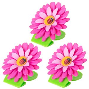 VIGAR Flower Power Magnet mit Klammern für Kühlschrank, 3 Stück VIGAR Flower Power Magnet mit Klammern für Kühlschrank, 3 Stück
