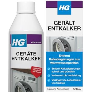 HG Odvápňovač pro domácí spotřebiče, účinný odstraňovač vodního kamene pro rychlovarné konvice, kávovary, pračky a žehličky – 500 ml HG Odvápňovač pro domácí spotřebiče, účinný odstraňovač vodního kamene pro rychlovarné konvice, kávovary, pračky a žehličky – 500 ml