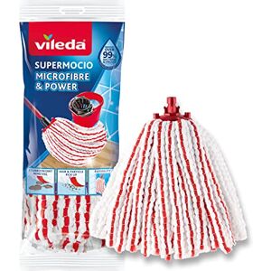 Vileda Náhradní mop z mikrovlákna SuperMocio, červená Vileda Náhradní mop z mikrovlákna SuperMocio, červená