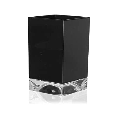 Kartell Boxy držák na zubní kartáček, plast, černý, 7 x 7 x 12 cm Kartell Boxy držák na zubní kartáček, plast, černý, 7 x 7 x 12 cm