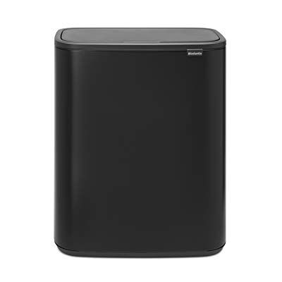 Brabantia Odpadkový koš, matná černá, 30 litrů Brabantia Odpadkový koš, matná černá, 30 litrů