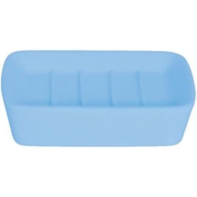 MSV 140687 Seifenablage Monaco Soft Touch in blau MSV 140687 Seifenablage Monaco Soft Touch in blau
