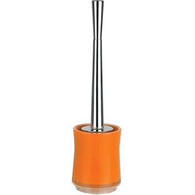 Spirella Kartáč na WC WC štětka, toaletní štětka, kvalitní "Sydney" s hygienickou nádobou, oranžový Spirella Kartáč na WC WC štětka, toaletní štětka, kvalitní "Sydney" s hygienickou nádobou, oranžový