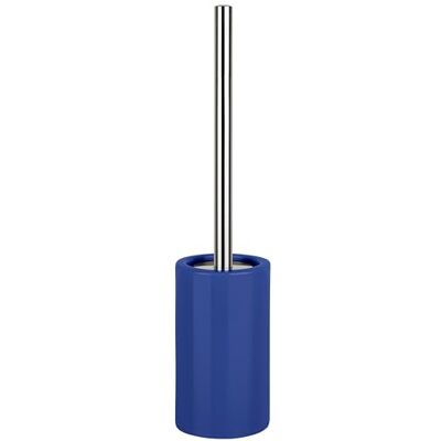 Spirella Tube WC štětka kartáč na toaletu WC souprava z porcelánu modrá Spirella Tube WC štětka kartáč na toaletu WC souprava z porcelánu modrá