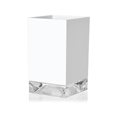 Kartell Boxy držák na zubní kartáček, plast, bílý, 7 x 7 x 12 cm Kartell Boxy držák na zubní kartáček, plast, bílý, 7 x 7 x 12 cm