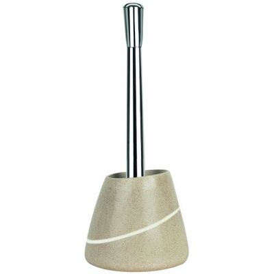 Spirella Etna WC štětka na WC kartáč se vzhledem kamene z polyresinu 17 x 13 x 19 cm písek Spirella Etna WC štětka na WC kartáč se vzhledem kamene z polyresinu 17 x 13 x 19 cm písek