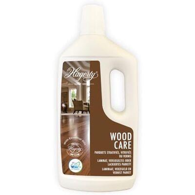 Hagerty Čistič dřevěných podlah Wood Floor Care, efektivní čistič parket pro hloubkové čištění a péči o všechny dřevěné a laminátové podlahy, intenzivní čistič parket s protiskluzovým efektem Hagerty Čistič dřevěných podlah Wood Floor Care, efektivní čistič parket pro hloubkové čištění a péči o všechny dřevěné a laminátové podlahy, intenzivní čistič parket s protiskluzovým efektem