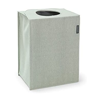 Brabantia Pytel na prádlo Quick-Drop-Otvor Robustní textilní vak Prostorově úsporný Víko lze vyklopit do rukojetí Snadné vyprazdňování Green 55 L 29,5 x 54,0 x 50,5 cm Brabantia Pytel na prádlo Quick-Drop-Otvor Robustní textilní vak Prostorově úsporný Víko lze vyklopit do rukojetí Snadné vyprazdňování Green 55 L 29,5 x 54,0 x 50,5 cm