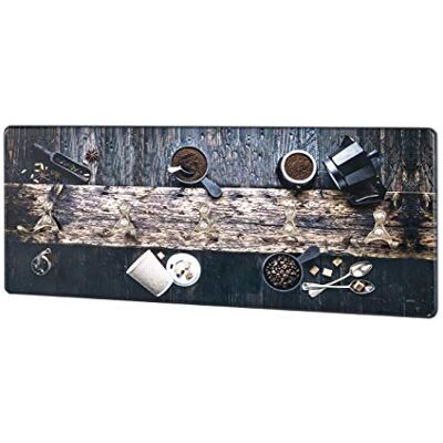 HAKU Nástěnný věšák z ušlechtilé oceli, motiv, ušlechtilá ocel, MDF rozměry: š 50 cm x v 20 cm x h 5 cm, styl: moderní HAKU Nástěnný věšák z ušlechtilé oceli, motiv, ušlechtilá ocel, MDF rozměry: š 50 cm x v 20 cm x h 5 cm, styl: moderní