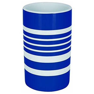 Spirella Tube Streifen Tumbler, Blau Spirella Tube Streifen Tumbler, Blau