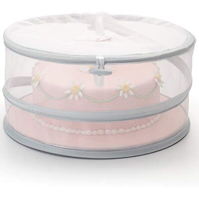 KitchenCraft Pop-Up kryt na potraviny , polyester, bílý, průhledný, skládací, 31 cm x 12 cm x 16 cm KitchenCraft Pop-Up kryt na potraviny , polyester, bílý, průhledný, skládací, 31 cm x 12 cm x 16 cm