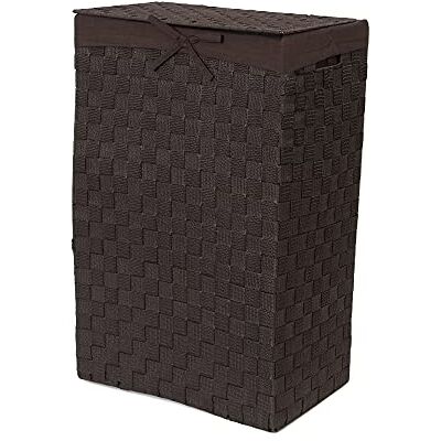 Compactor RAN6896 obdélníkový koš na prádlo s víkem, s úchyty, kovový rám, vyjímatelná podšívka, 25 x 38 x výška 60 cm, hnědý Compactor RAN6896 obdélníkový koš na prádlo s víkem, s úchyty, kovový rám, vyjímatelná podšívka, 25 x 38 x výška 60 cm, hnědý