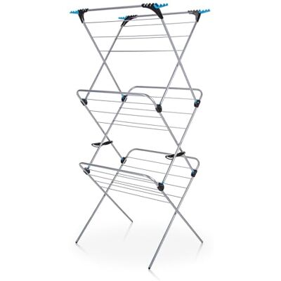 Minky 3 kroky plus skládací prádlo, Chrome Blue / Silver Minky 3 kroky plus skládací prádlo, Chrome Blue / Silver
