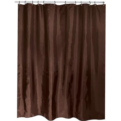 MSV Anti-Schimmel sprchový závěs antibakteriální, lze prát, vodotěsný, s 12 závěsnými kroužky polyester, "čokoládově hnědá" 180 x 200 cm MSV Anti-Schimmel sprchový závěs antibakteriální, lze prát, vodotěsný, s 12 závěsnými kroužky polyester, "čokoládově hnědá" 180 x 200 cm