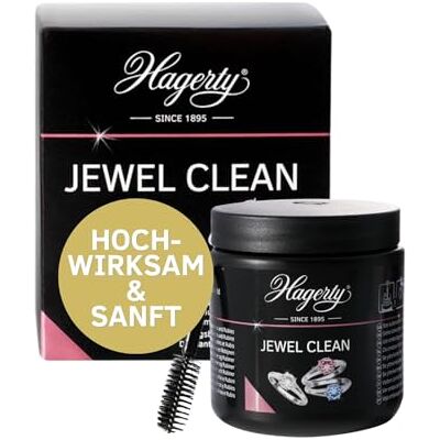 Hagerty Jewel Clean koupel na šperky pro drahokamy zlato platina 170 ml I efektivní čistič šperků diamanty safíry rubíny I čisticí koupel na šperky pro obnovený lesk I s košem a kartáčem Hagerty Jewel Clean koupel na šperky pro drahokamy zlato platina 170 ml I efektivní čistič šperků diamanty safíry rubíny I čisticí koupel na šperky pro obnovený lesk I s košem a kartáčem