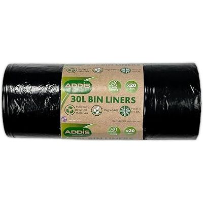 Addis 518023 Müllbeutel für die Küche, Sortiment, 30 l Addis 518023 Müllbeutel für die Küche, Sortiment, 30 l