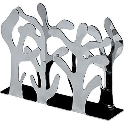 Alessi Držák ubrousků Mediterraneo z ušlechtilé oceli, 15 × 9,5 × 10,5 cm Alessi Držák ubrousků Mediterraneo z ušlechtilé oceli, 15 × 9,5 × 10,5 cm