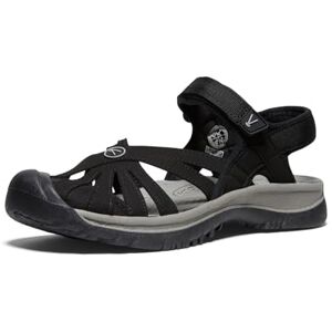 KEEN Dámské sandály Rose Casual Closed Toe, Černá neutrální šedá, 39 EU KEEN Dámské sandály Rose Casual Closed Toe, Černá neutrální šedá, 39 EU
