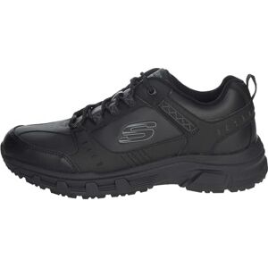 Skechers Oak Canyon Redwick pánské trenéry, Black Leather Synthetic Textile Black Trim Skechers Oak Canyon Redwick pánské trenéry, Black Leather Synthetic Textile Black Trim
