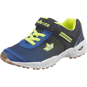 Lico Unisex dětské Barney Vs halové tenisky, Modrá černá citrónová, 30 EU Lico Unisex dětské Barney Vs halové tenisky, Modrá černá citrónová, 30 EU