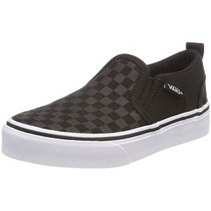 Vans Unisex dětské tenisky Asher, Checker Black Black, 34 EU Vans Unisex dětské tenisky Asher, Checker Black Black, 34 EU
