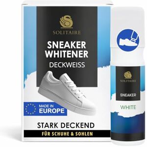 Solitaire SNEAKER WHITE 75 ml Oživení barvy pro bílé tenisky a okraje podrážky Solitaire SNEAKER WHITE 75 ml Oživení barvy pro bílé tenisky a okraje podrážky