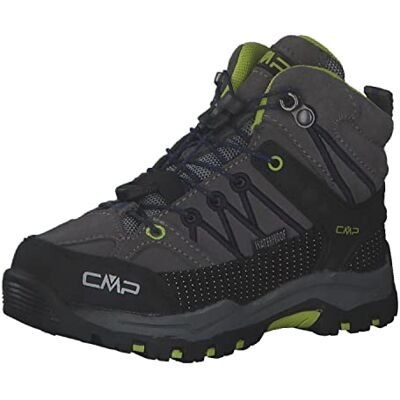 CMP Unisex Kids Rigel Mid Trekking Shoes WpTrekkingové boty Clima Protect, suché nohy, prodyšné, drsná podrážka, rychlé šněrování, stabilní držení kotníku, kožené boty, outdoor CMP Unisex Kids Rigel Mid Trekking Shoes WpTrekkingové boty Clima Protect, suché nohy, prodyšné, drsná podrážka, rychlé šněrování, stabilní držení kotníku, kožené boty, outdoor