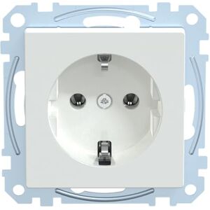 Schneider Electric Merten Schuko zásuvka, 1dílná, šroubová zvedací svorka, systém M, aktivní bílá lesklá, číslo výrobku MEG2401-0325 Schneider Electric Merten Schuko zásuvka, 1dílná, šroubová zvedací svorka, systém M, aktivní bílá lesklá, číslo výrobku MEG2401-0325
