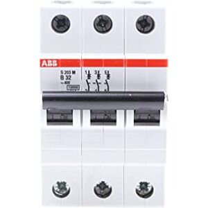 ABB INDIA Solutions & Services ABB S200M MCB jistič vedení typu B, 3pólový 32A 440V, vypínací schopnost 10 kA System Pro M Compact ABB INDIA Solutions & Services ABB S200M MCB jistič vedení typu B, 3pólový 32A 440V, vypínací schopnost 10 kA System Pro M Compact