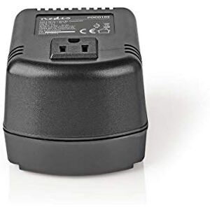 NEDIS Měnič proudu napájení ze sítě 230 V AC 50 Hz 100 W ochranný kontakt černý NEDIS Měnič proudu napájení ze sítě 230 V AC 50 Hz 100 W ochranný kontakt černý