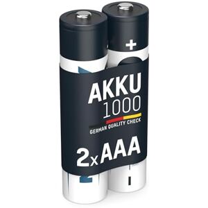 Ansmann Baterie AAA Micro typ 1000 mAh 1,2 V Výkonné NiMH AAA akumulátory pro přístroje s vysokou spotřebou energie dobíjecí baterie AAA ideální pro dálkově ovládanou hračku bleskové zařízení - Ansmann Baterie AAA Micro typ 1000 mAh 1,2 V Výkonné NiMH AAA akumulátory pro přístroje s vysokou spotřebou energie dobíjecí baterie AAA ideální pro dálkově ovládanou hračku bleskové zařízení -