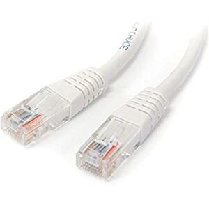 StarTech.com 15m Cat5e RJ45 UTP Patchkabel Cat 5e Netzwerkkabel Weiß StarTech.com 15m Cat5e RJ45 UTP Patchkabel Cat 5e Netzwerkkabel Weiß