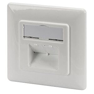 Digitus LSA propojovací krabice Cat-6A – 2 porty RJ45 – pod omítku nebo na omítku síťová zásuvka – přívod vertikální – možnost designu – 10 Gbps – nádobí – kompatibilní s PoE – bílá RAL9003 Digitus LSA propojovací krabice Cat-6A – 2 porty RJ45 – pod omítku nebo na omítku síťová zásuvka – přívod vertikální – možnost designu – 10 Gbps – nádobí – kompatibilní s PoE – bílá RAL9003