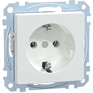 Schneider Electric Merten Schuko zásuvka, zásuvné svorky, systém M, aktivní bílá lesklá, číslo výrobku MEG2301-0325 Schneider Electric Merten Schuko zásuvka, zásuvné svorky, systém M, aktivní bílá lesklá, číslo výrobku MEG2301-0325