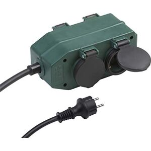 Meister Zásuvkový blok 4násobný – 2 m kabel – hadice z gumové hadice – venkovní IP44 / rozváděcí zásuvka / rozváděč zásuvek do vlhkých místností / venkovní zásuvka / venkovní rozdělovač proudu / Meister Zásuvkový blok 4násobný – 2 m kabel – hadice z gumové hadice – venkovní IP44 / rozváděcí zásuvka / rozváděč zásuvek do vlhkých místností / venkovní zásuvka / venkovní rozdělovač proudu /