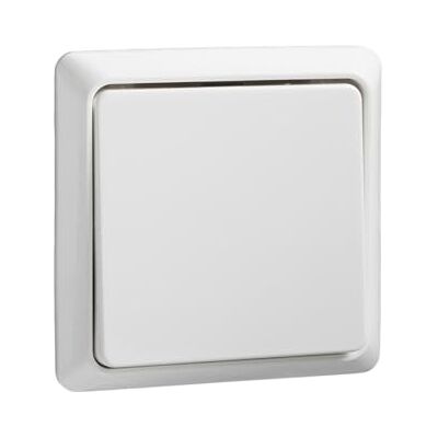 Schneider Electric Elso tlačítko renovace, na omítku, 42 V, 1 A, ploché, čistě bílé, číslo výrobku 506304 Schneider Electric Elso tlačítko renovace, na omítku, 42 V, 1 A, ploché, čistě bílé, číslo výrobku 506304