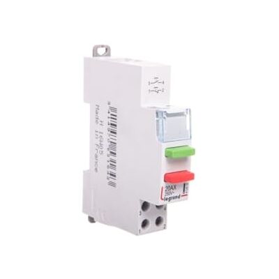 Legrand 412916 CX3 TASTER 20A 1S(GN)+1Ö(RT) Legrand 412916 CX3 TASTER 20A 1S(GN)+1Ö(RT)