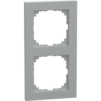 Schneider Electric Merten M-Pure rámeček pro zásuvky a spínače, 2dílný, IP20, hliník, číslo výrobku MEG4020-3660 Schneider Electric Merten M-Pure rámeček pro zásuvky a spínače, 2dílný, IP20, hliník, číslo výrobku MEG4020-3660