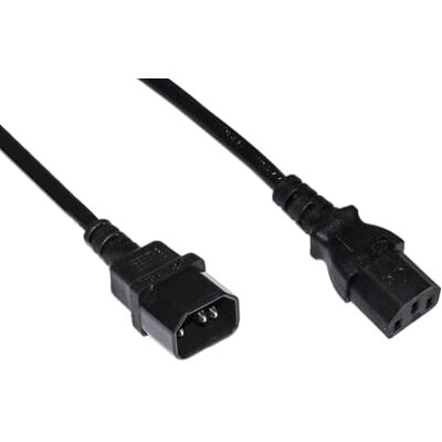 LINK lkiec100 Kabel napájení prodlužovací kabel samec/samice IEC C13/C14, 10 mt LINK lkiec100 Kabel napájení prodlužovací kabel samec/samice IEC C13/C14, 10 mt