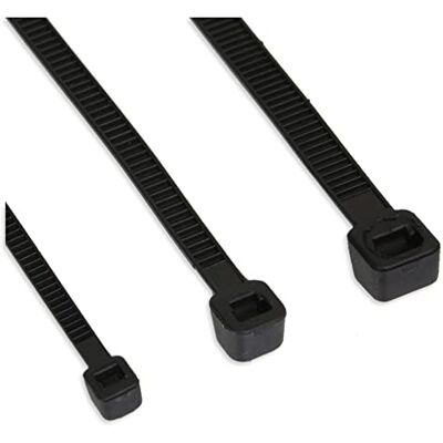 InLine 59963K 100er Pack Kabelbinder, Länge 300mm, Breite 3,6mm, schwarz InLine 59963K 100er Pack Kabelbinder, Länge 300mm, Breite 3,6mm, schwarz