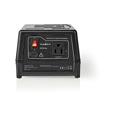 NEDIS Stromwandler Netzstromversorgung 230 V AC 50 Hz 300 W Schutzkontakt Schwarz NEDIS Stromwandler Netzstromversorgung 230 V AC 50 Hz 300 W Schutzkontakt Schwarz