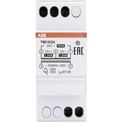 ABB TM15 12-24 V transformátor 15 VA ABB TM15 12-24 V transformátor 15 VA