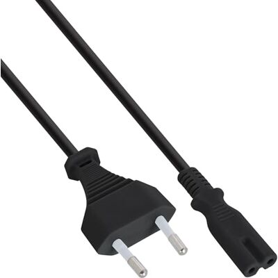 InLine Zásuvka auf Euro 8 Socket napájecí kabel (5m) Černá, černá InLine Zásuvka auf Euro 8 Socket napájecí kabel (5m) Černá, černá