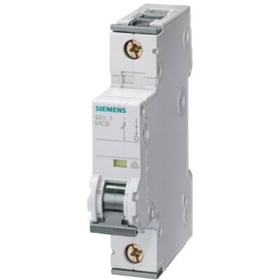 Siemens 5sy6 automatický spínač 70 6 ka zahnutý b 1pólový 2a Siemens 5sy6 automatický spínač 70 6 ka zahnutý b 1pólový 2a
