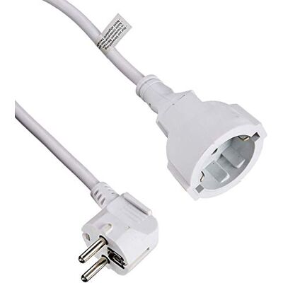 Vivanco , SKV 2 W, prodloužení Schuko AA82 m, TÜVund GS testováno, bílá Vivanco , SKV 2 W, prodloužení Schuko AA82 m, TÜVund GS testováno, bílá